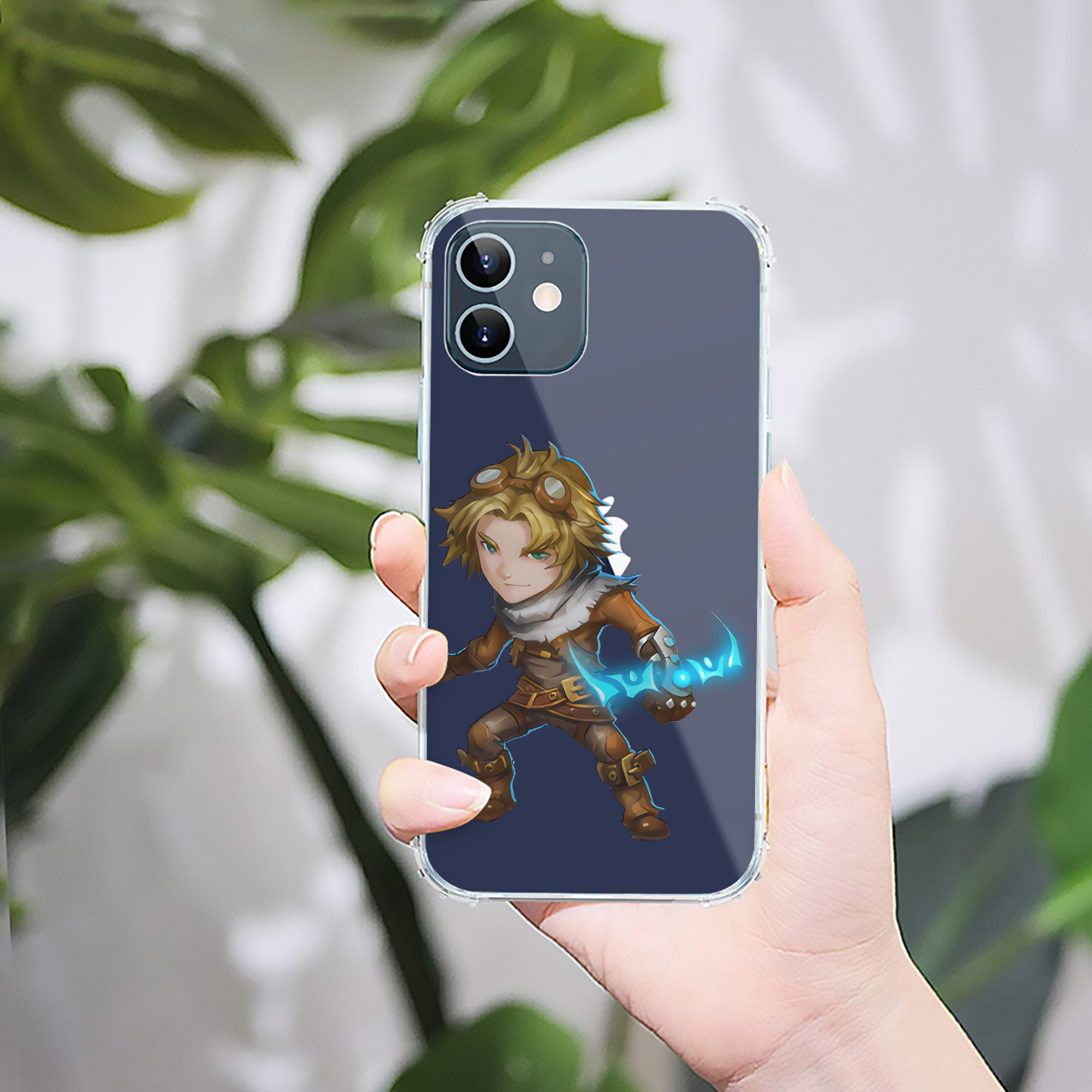 （画像用） リーグ・オブ・レジェンド League of Legends LOL 【iPhone 12シリーズ対応】透明スマホケース（クリアソフトケース）